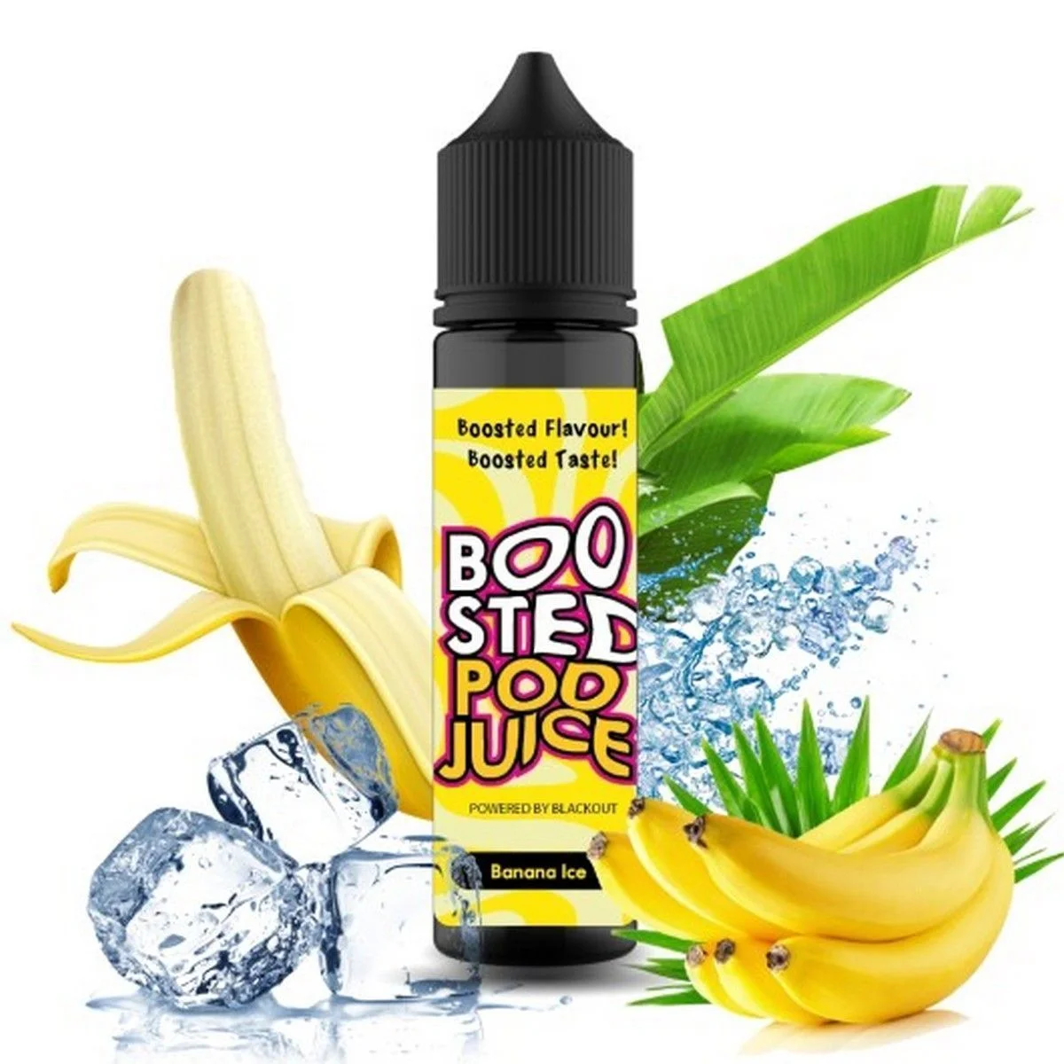 Φωτογραφία προϊόντος: Blackout Boosted Pod Juice Flavor Shot Banana Ice 18ml/60ml