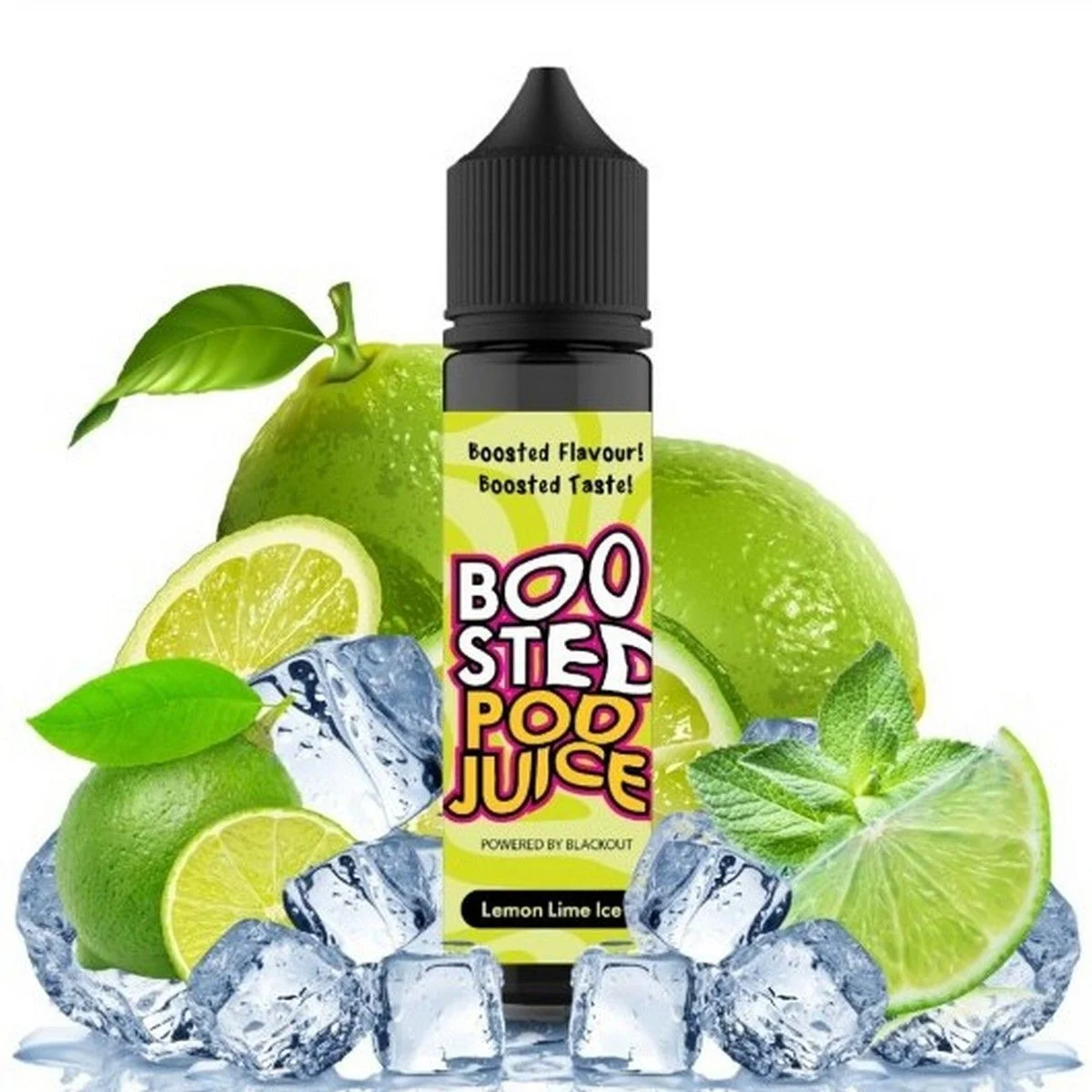 Φωτογραφία προϊόντος: Blackout Boosted Pod Juice Flavor Shot Lemon Lime Ice 18ml/60ml