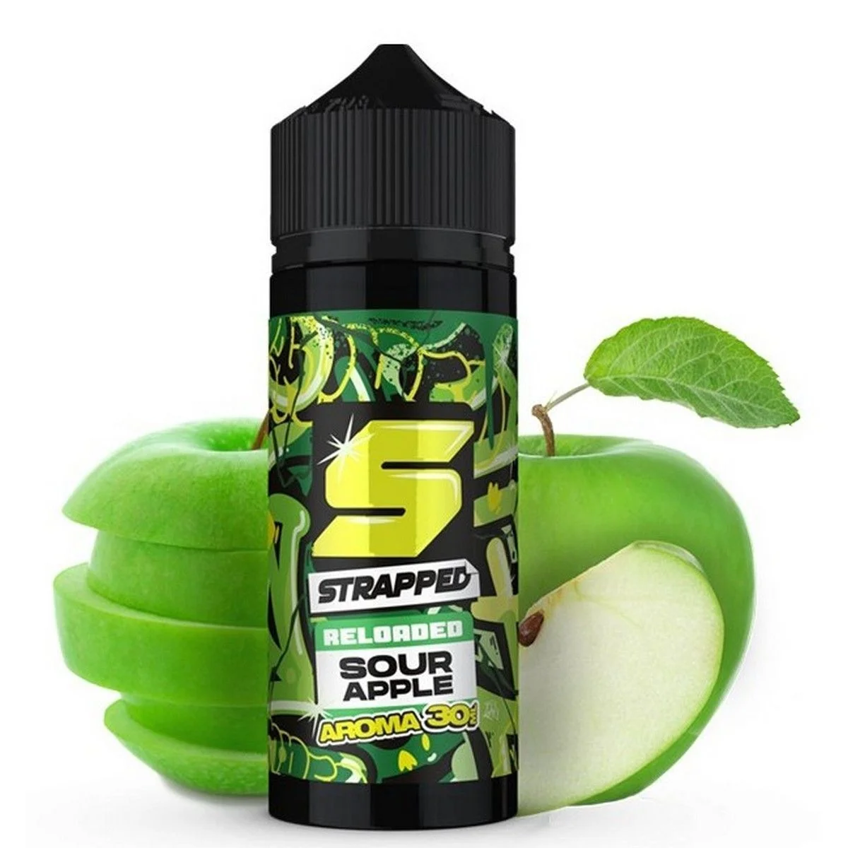 Φωτογραφία προϊόντος: Strapped Reloaded Flavor Shot Sour Apple 30ml/120ml