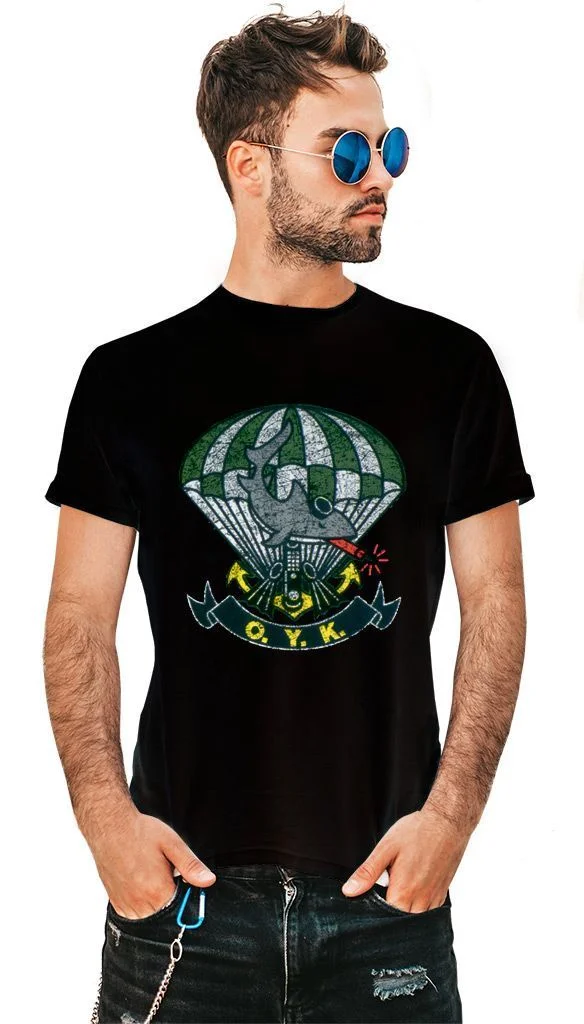 Φωτογραφία προϊόντος: Prime T-Shirt Μαύρο με σχέδιο ΟΥΚ 9252-1