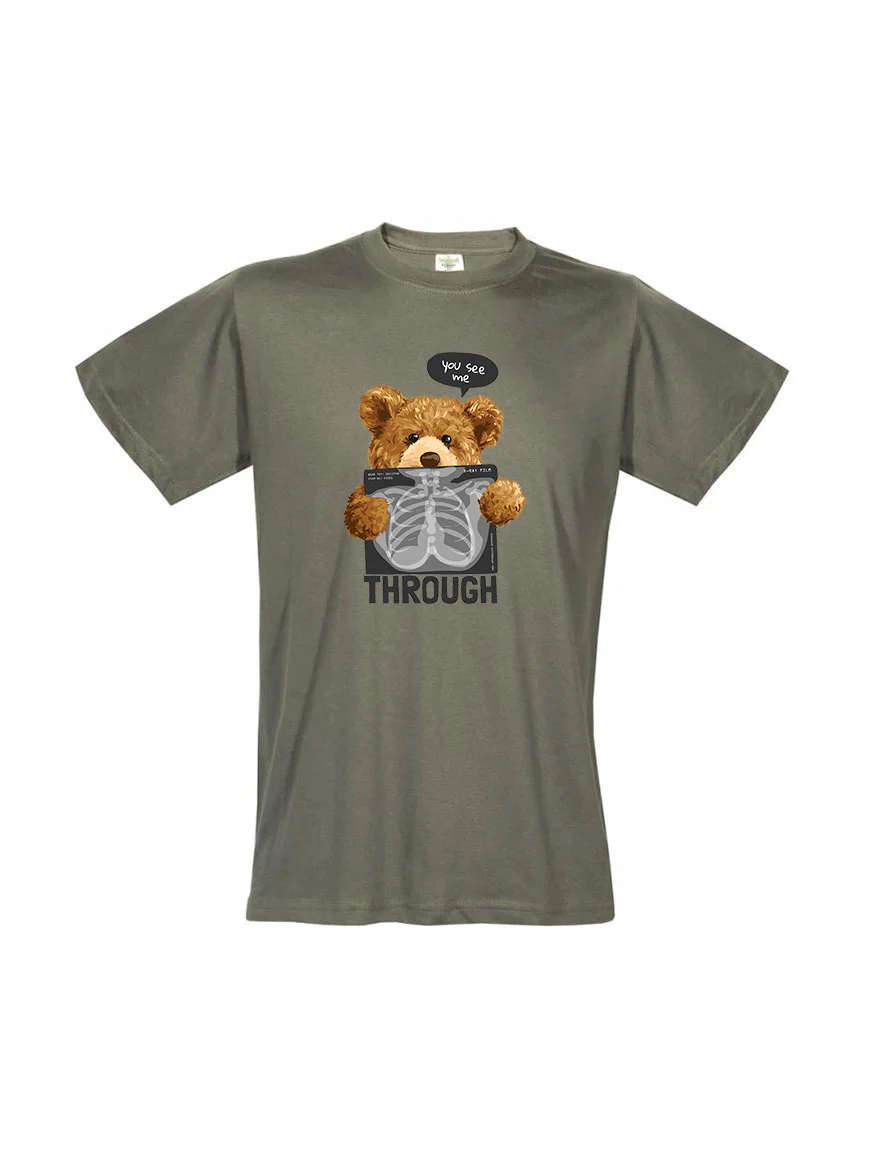 Φωτογραφία προϊόντος: SEE ME THROUGH T-shirt 268 KHAKI
