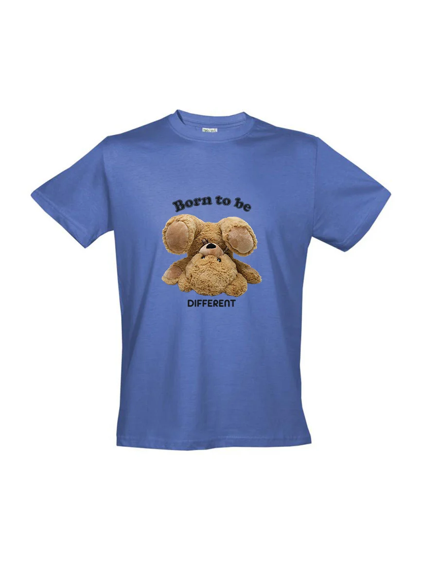 Φωτογραφία προϊόντος: BORN TO BE DIFFERENT T-shirt 241/256 ROYAL BLUE