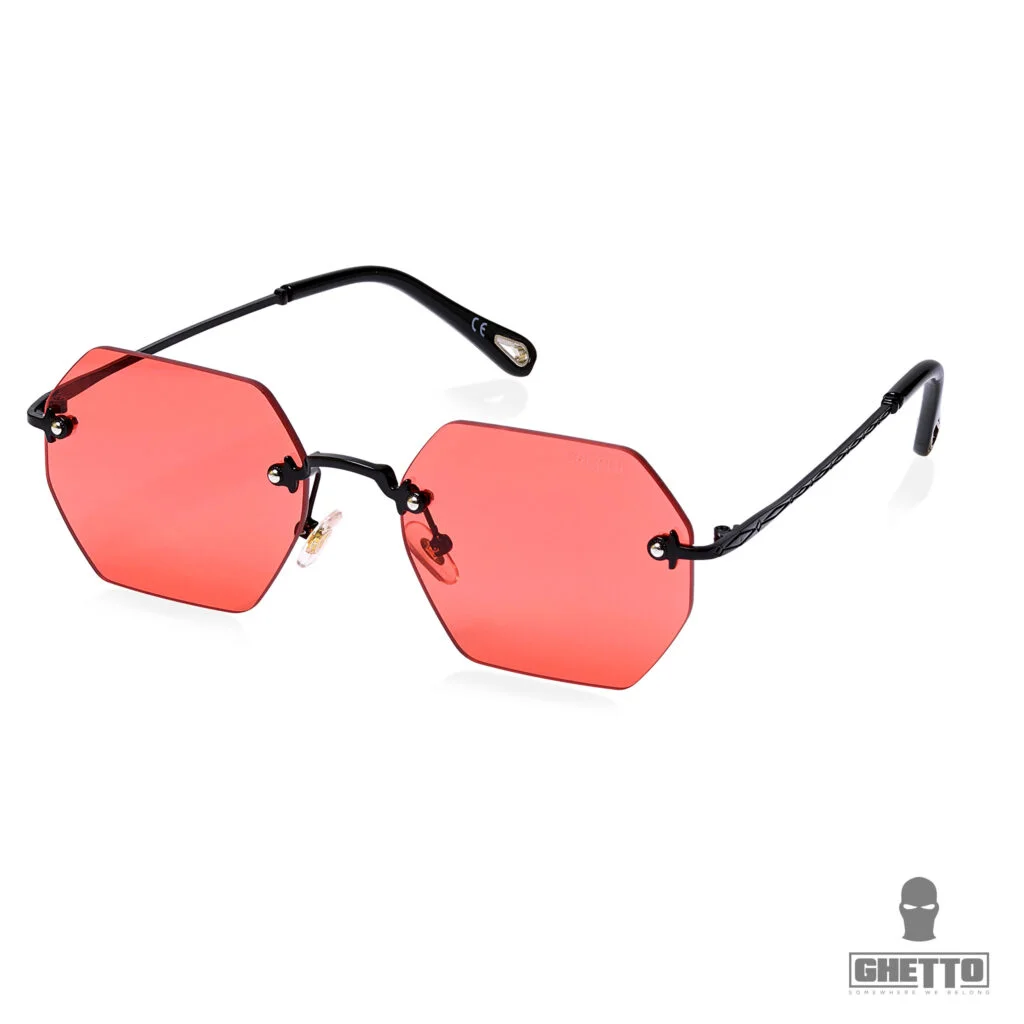 Φωτογραφία προϊόντος: Ghetto Hexagon Sunglasses Black Frame For Women