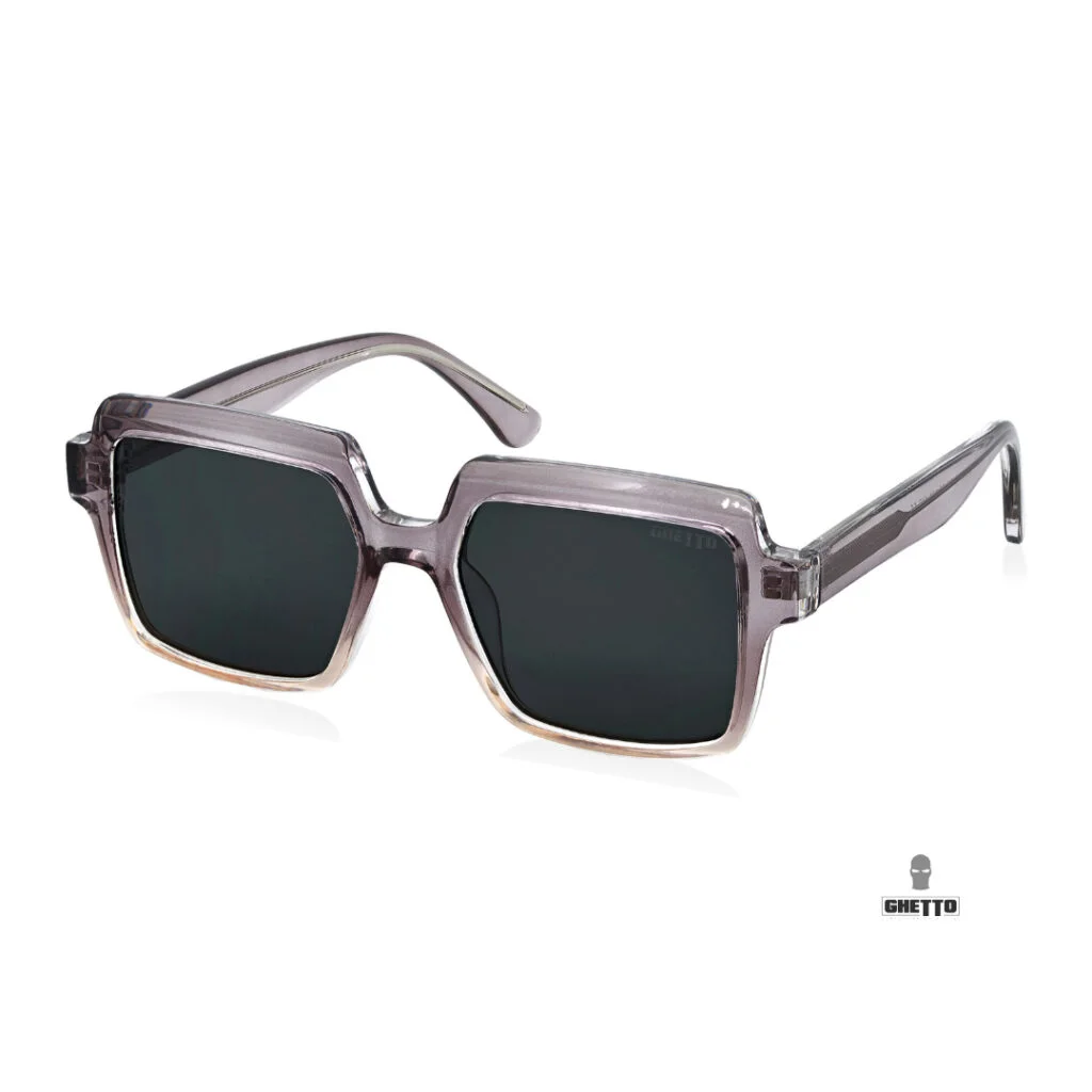 Φωτογραφία προϊόντος: Ghetto Ladies Square Sunglasses ClearPurple Frame