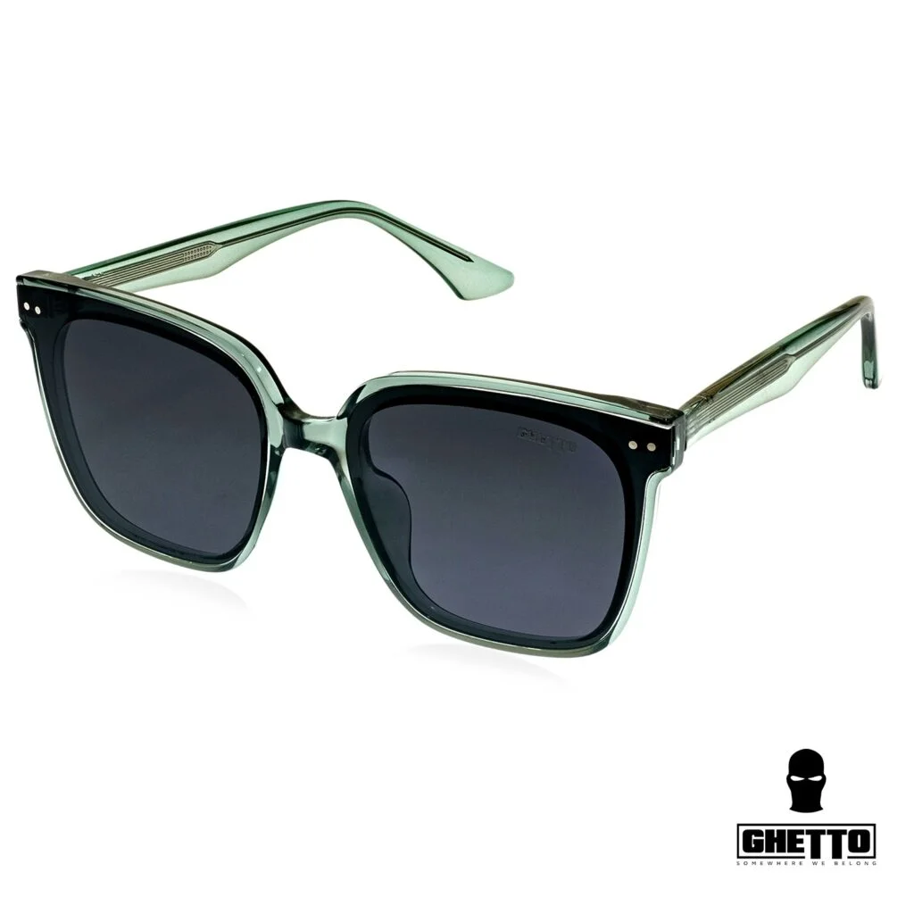 Φωτογραφία προϊόντος: Ghetto Oversized Cat Eye Sunglasses ClearGreen Frame For Women