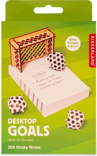 Φωτογραφία προϊόντος: STATIONARY ΣΕΤ 2τεμ. POST-IT SOCCER GOALS KIKKERLAND
