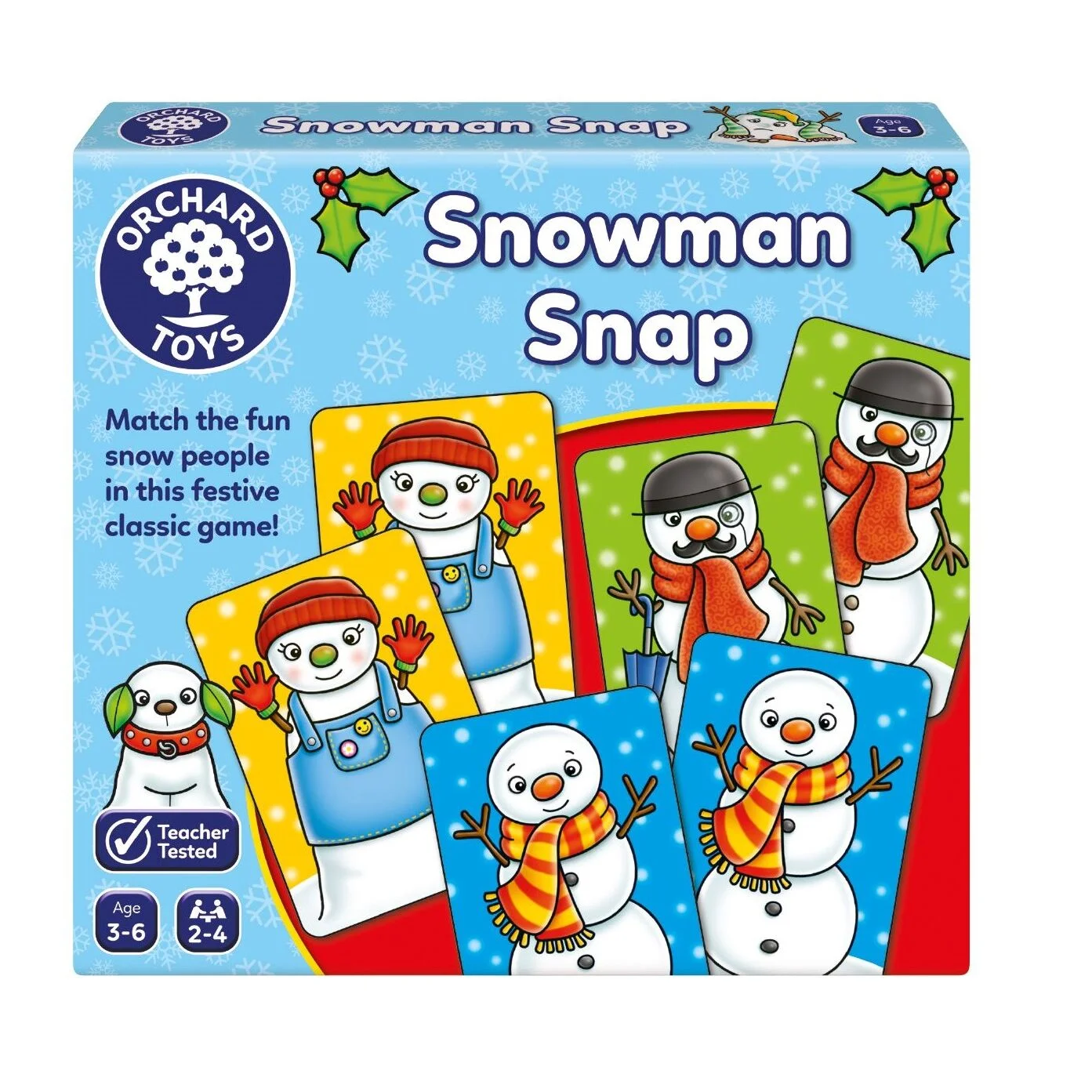 Φωτογραφία προϊόντος: Orchard Toys Snowman Snap Mini Game