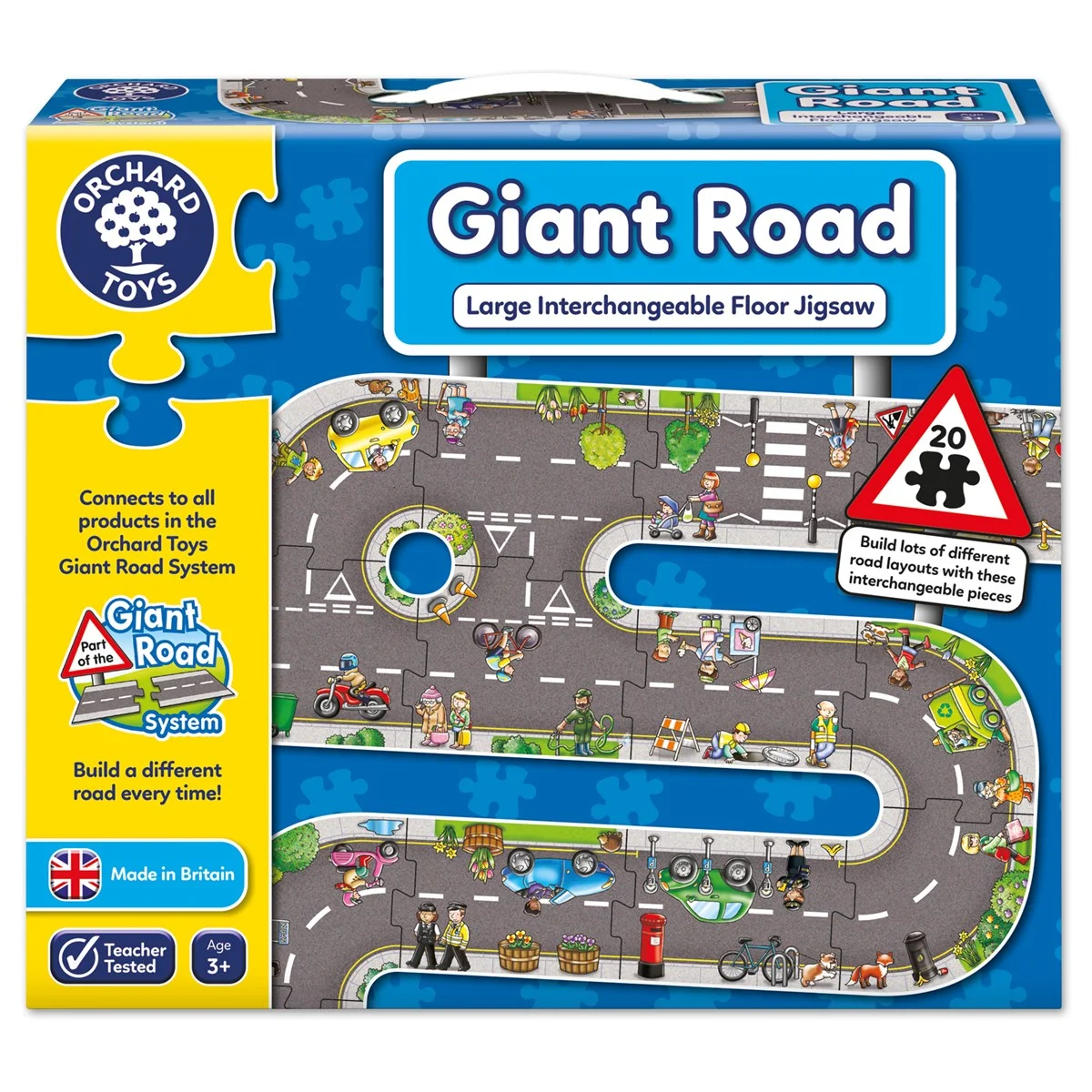 Φωτογραφία προϊόντος: Orchard Toys Παζλ Giant Road Jigsaw