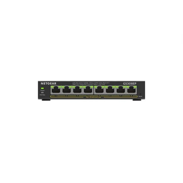 Φωτογραφία προϊόντος: Netgear 8Port Switch 10/100/1000 GS308EP