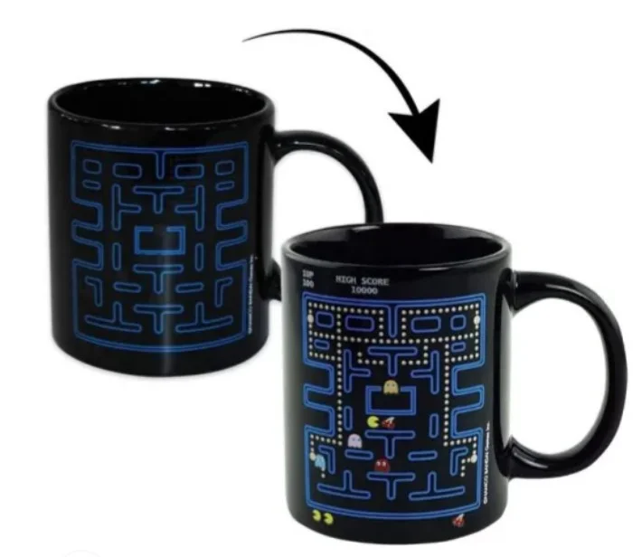 Φωτογραφία προϊόντος: OEM ΜΑΓΙΚΗ ΚΟΥΠΑ - PAC MAN - THERMOSENSITIVE PAC MAN MUG 330ML