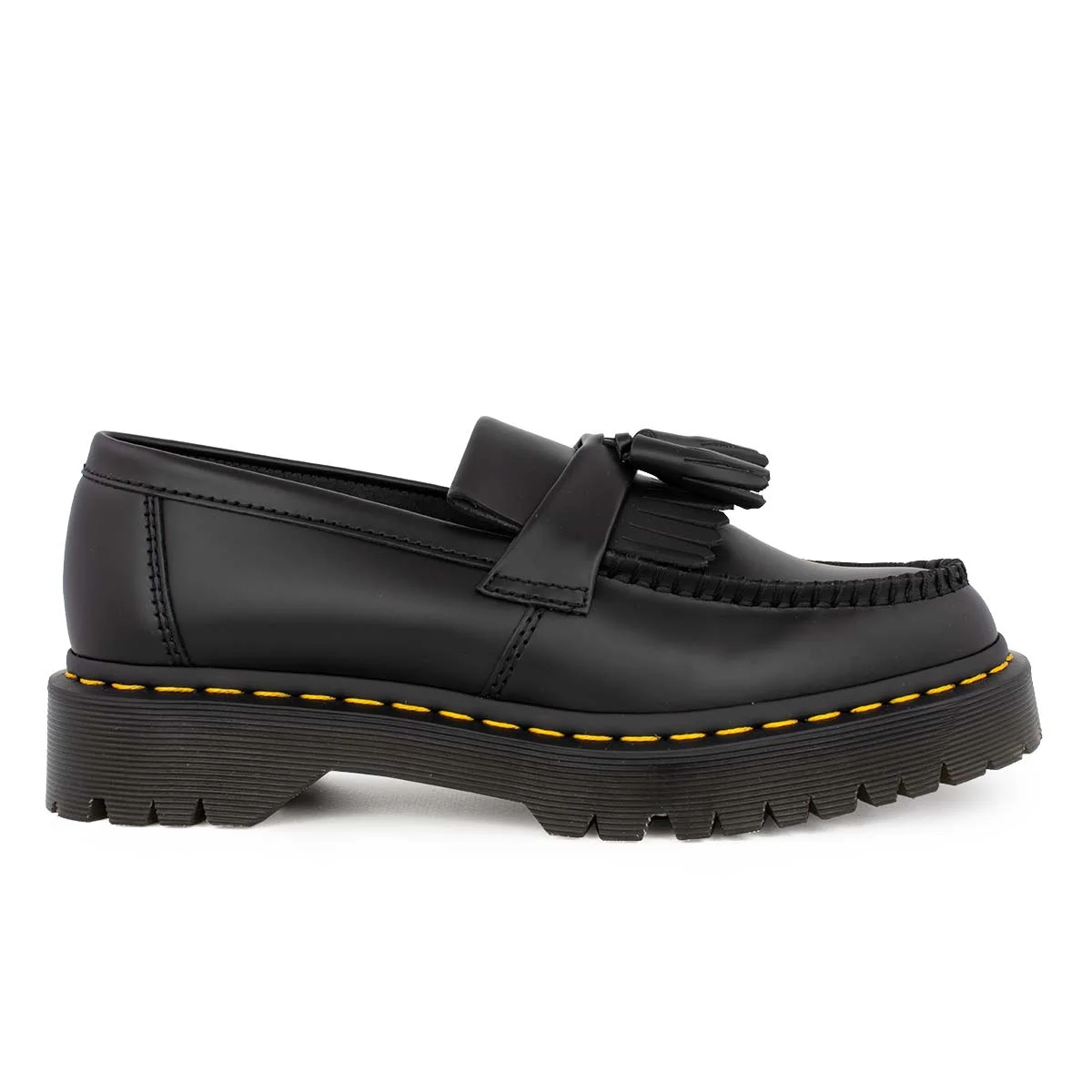 Φωτογραφία προϊόντος: DR. MARTENS ADRIAN BEX SMOOTH LEATHER TASSEL LOAFERS - ΜΑΥΡΟ