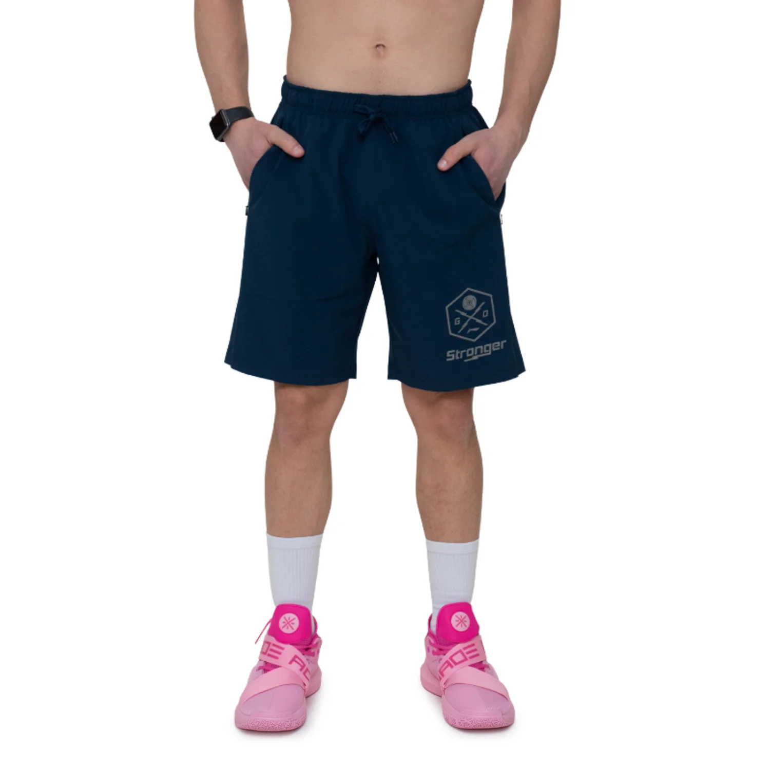 Φωτογραφία προϊόντος: Ανδρικό Σόρτς Li Ning GYM TRACK SHORTS - ΜΠΛΕ
