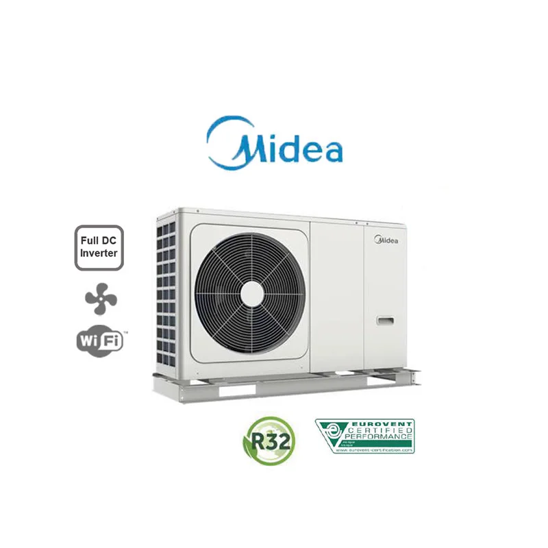 Φωτογραφία προϊόντος: Αντλία θερμότητας MIDEA M-Thermal MHC-V16W/D2RN8-B 3Φασική MONOBLOCK Inverter A++ R32 Midea