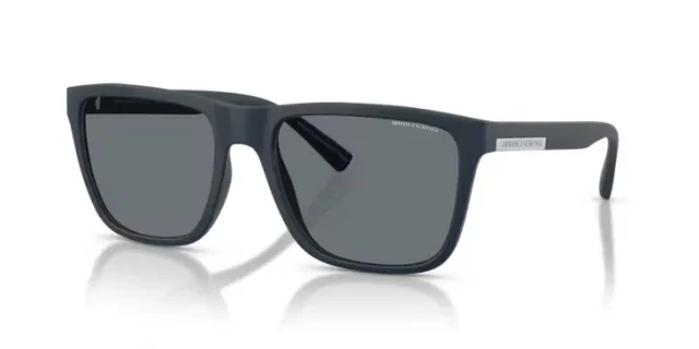 Φωτογραφία προϊόντος: Γυαλιά Ηλίου Armani Exchange Unisex κοκκάλινα μπλε με σκούρους μπλε φακούς 4080s 839980 57mm