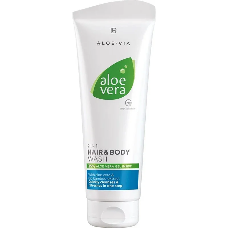 Φωτογραφία προϊόντος: Aloe Vera 2 σε 1 Σαμπουάν για Μαλλιά & Αφρόλουτρο LR 250ml