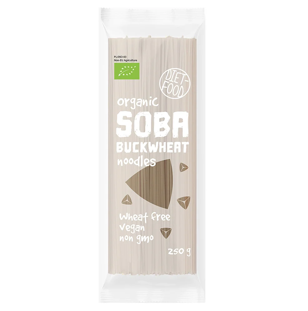 Φωτογραφία προϊόντος: Βιολογικό Soba noodles από 100% φαγόπυρο Diet Food 250gr