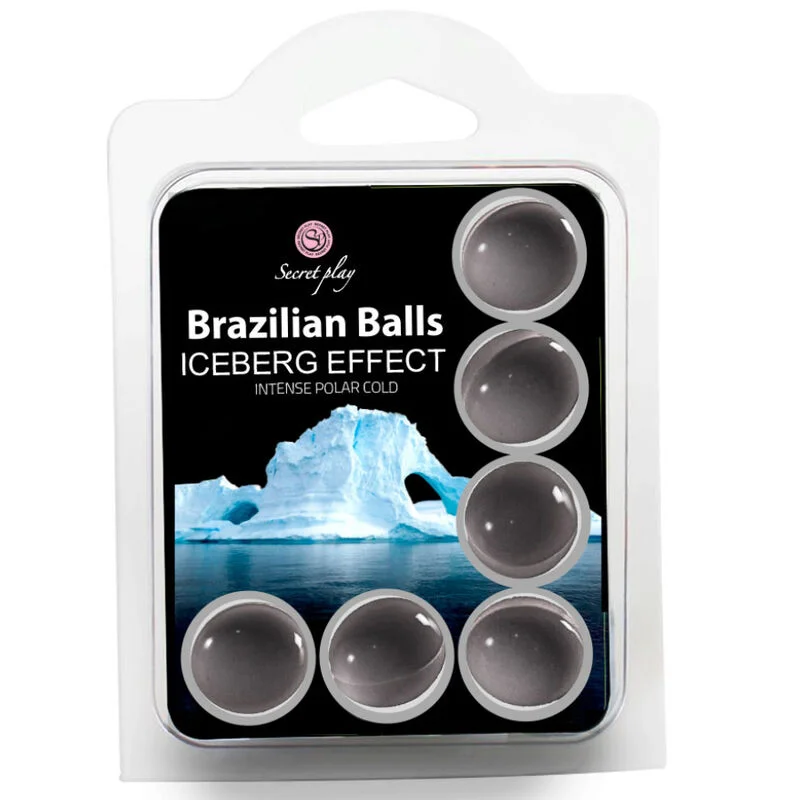 Φωτογραφία προϊόντος: SECRETPLAY SECRET PLAY SET 6 BRAZILIAN BALLS ICEBERG EFFECT