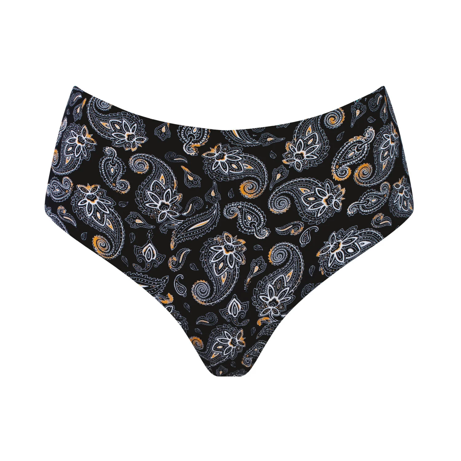 Φωτογραφία προϊόντος: Julimex Ψηλόμεσο Brazilian Slip Paisley Μαύρο