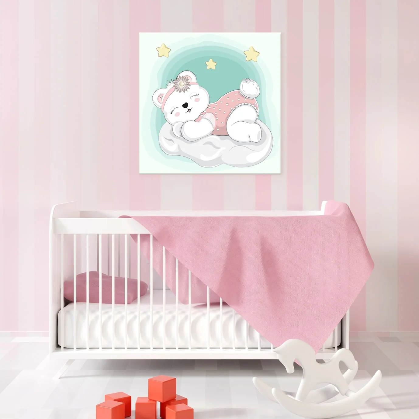 Φωτογραφία προϊόντος: Πίνακας Σε Καμβά - Sweet Dreams Baby Bear
