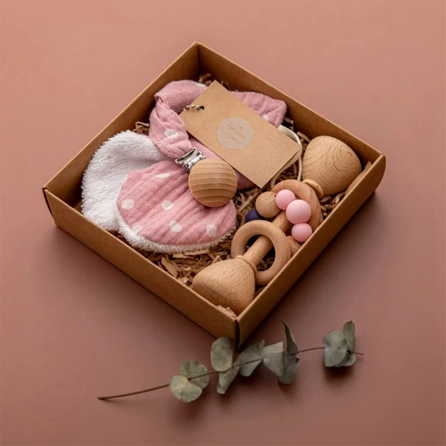 Φωτογραφία προϊόντος: Ξύλινο Σετ – Pink Bunny