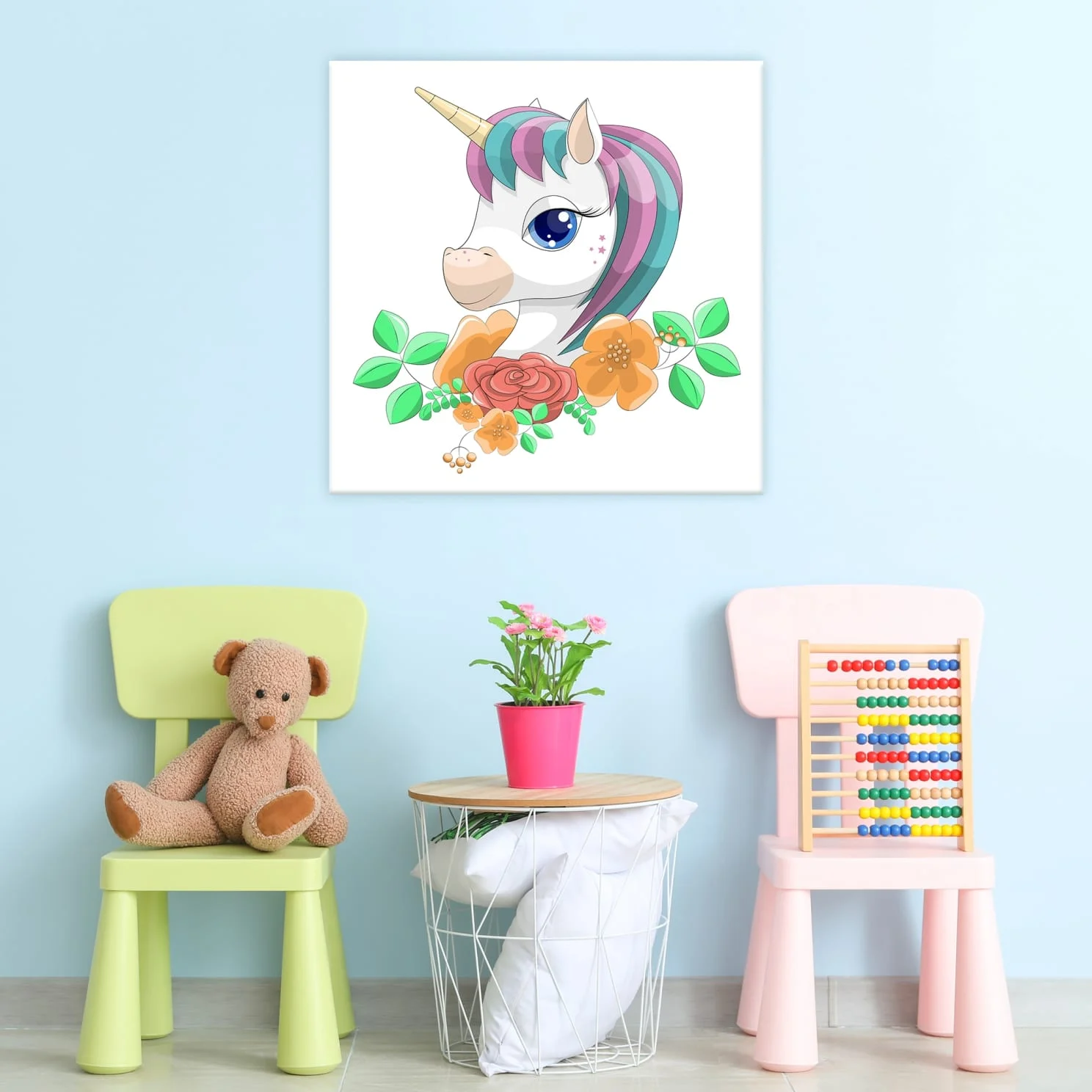 Φωτογραφία προϊόντος: Πίνακας Σε Καμβά - Shiny Unicorn