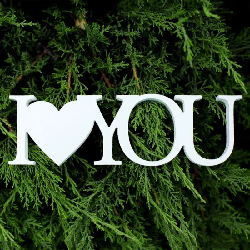 Φωτογραφία προϊόντος: Λευκά Γράμματα - I Love You