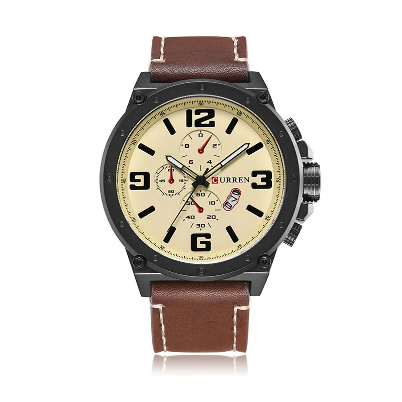 Φωτογραφία προϊόντος: Ανδρικό Ρολόι Curren 8230 Beige