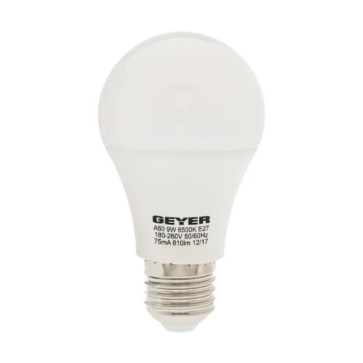 Φωτογραφία προϊόντος: Λάμπα LED GEYER A60 E27 10W - Φως Θερμού Λευκού, 1055 Lumen