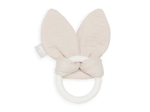 Φωτογραφία προϊόντος: Jollein Μασητικός Κρίκος Bunny Ears 0+m - Chestnut 101-007-66048