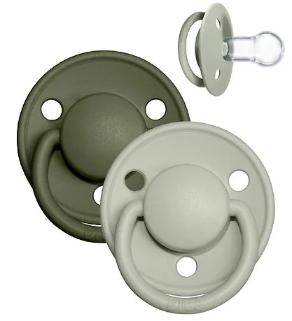 Φωτογραφία προϊόντος: Bibs de Lux Dummies Silicone - Sage + Hunter Green 0-3 yrs 150222