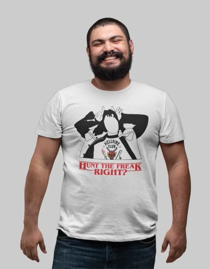 Φωτογραφία προϊόντος: ΤΚΤ Stranger Things Eddie Munson t-shirt plus size