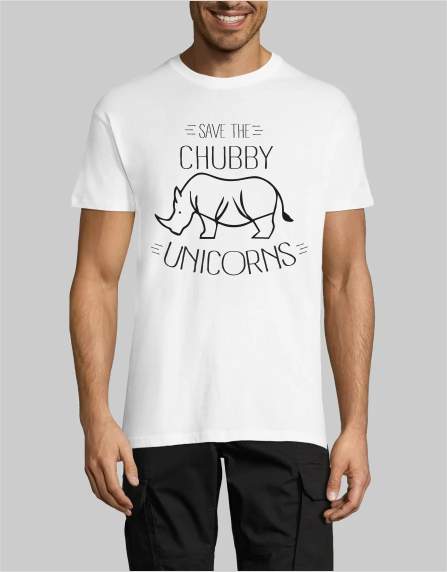 Φωτογραφία προϊόντος: ΤΚΤ Save the chubby Unicorn t-shirt