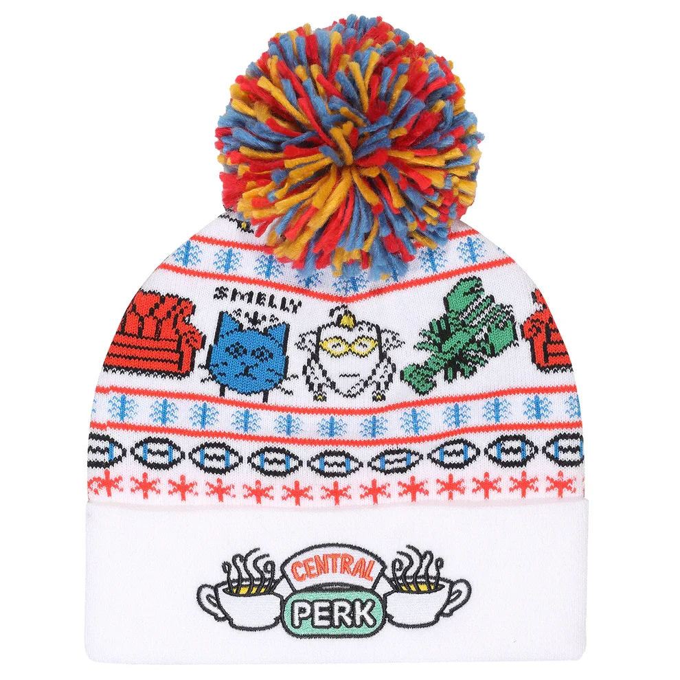Φωτογραφία προϊόντος: Heroes INC Σκούφος Friends Central Perk Ski Beanie Unisex White Pom Beanie FRE08509BPW - One Size