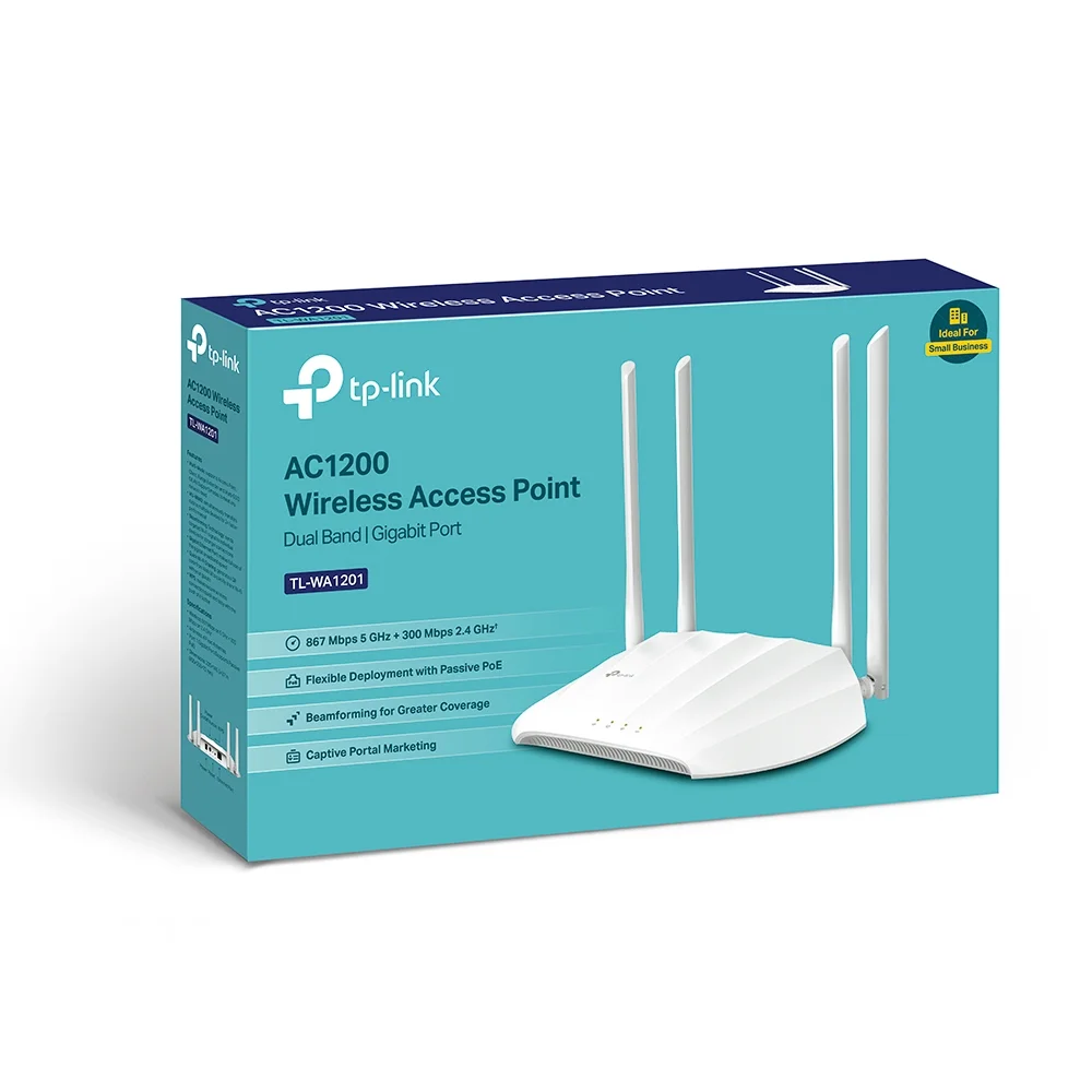 Φωτογραφία προϊόντος: ΤΡ-LΙΝΚ TP-Link Access Point TL-WA1201 AC1200 Wi-Fi 5