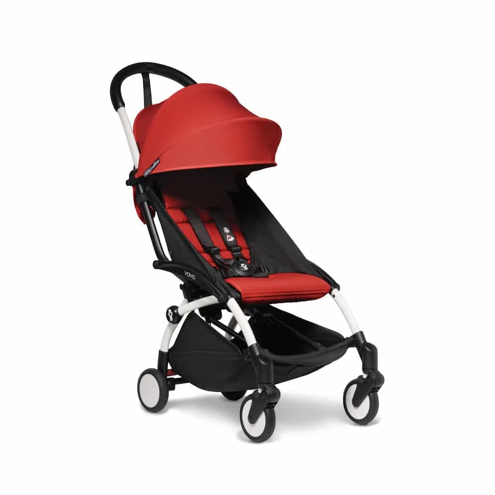 Φωτογραφία προϊόντος: Babyzen YOYO² Λευκός Σκελετός - Υφάσματα Red (BZ10109-01-BZ10104-04)