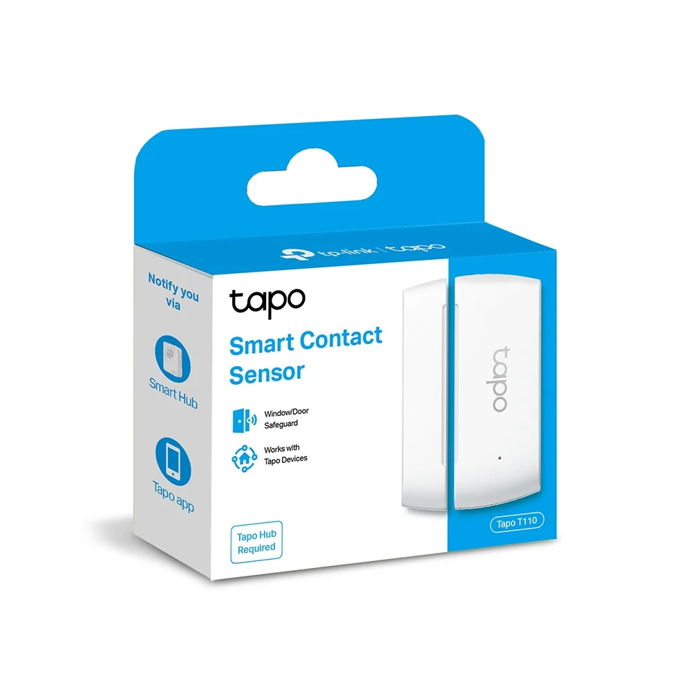 Φωτογραφία προϊόντος: ΤΡ-LΙΝΚ TP-Link Tapo T110 Έξυπνος Αισθητήρας Επαφής για Πόρτες και Παράθυρα