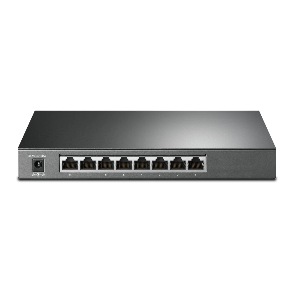 Φωτογραφία προϊόντος: ΤΡ-LΙΝΚ TP-Link TL-SG2008P – 8-Port Gigabit Smart Switch με 4-Port PoE+ και Omada SDN (62W)