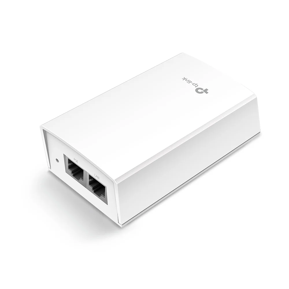 Φωτογραφία προϊόντος: ΤΡ-LΙΝΚ TP-Link TL-POE4824G PoE Adapter 48V Passive με Gigabit Θύρες και Επιτοίχια Στήριξη