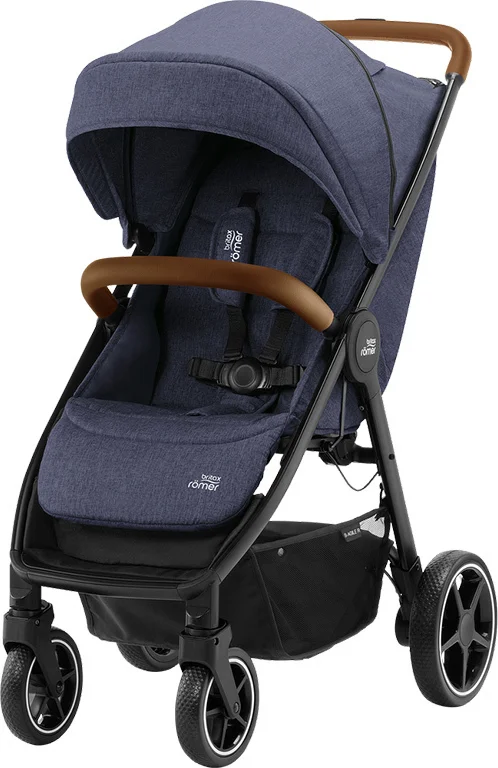 Φωτογραφία προϊόντος: Moni Britax Romer B-Agile R Παιδικό Καρότσι Navy Ink Brown R2000032875