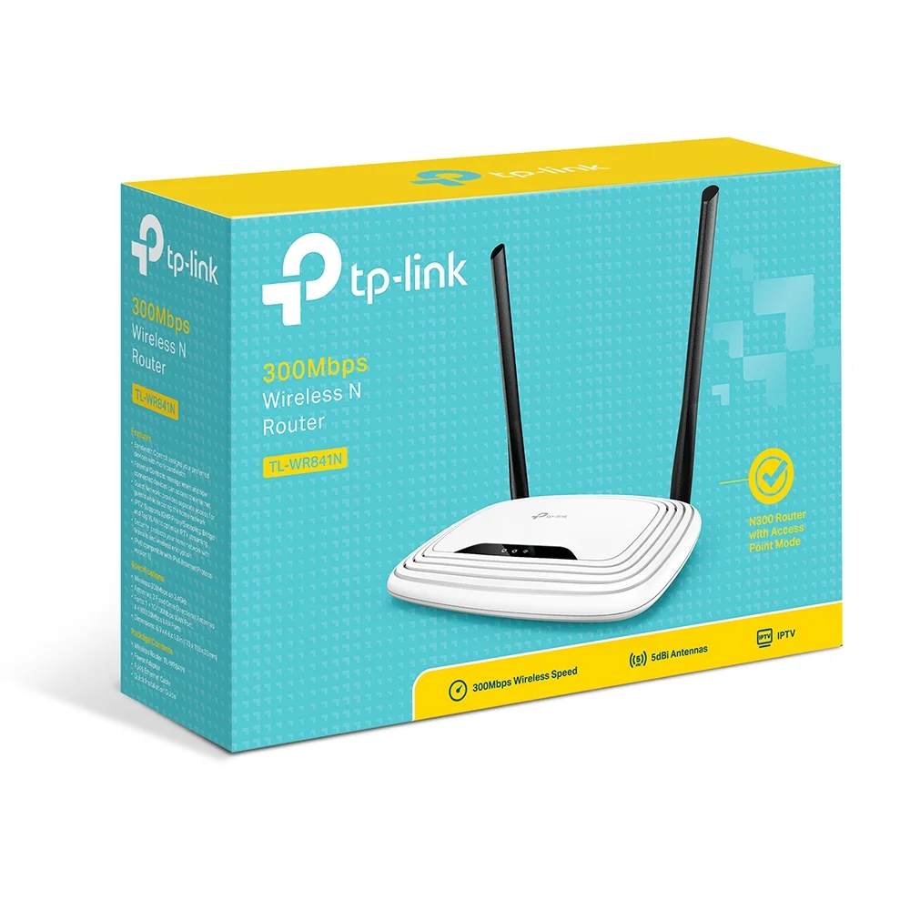 Φωτογραφία προϊόντος: ΤΡ-LΙΝΚ TP-Link TL-WR841N – 300Mbps Wireless N Router