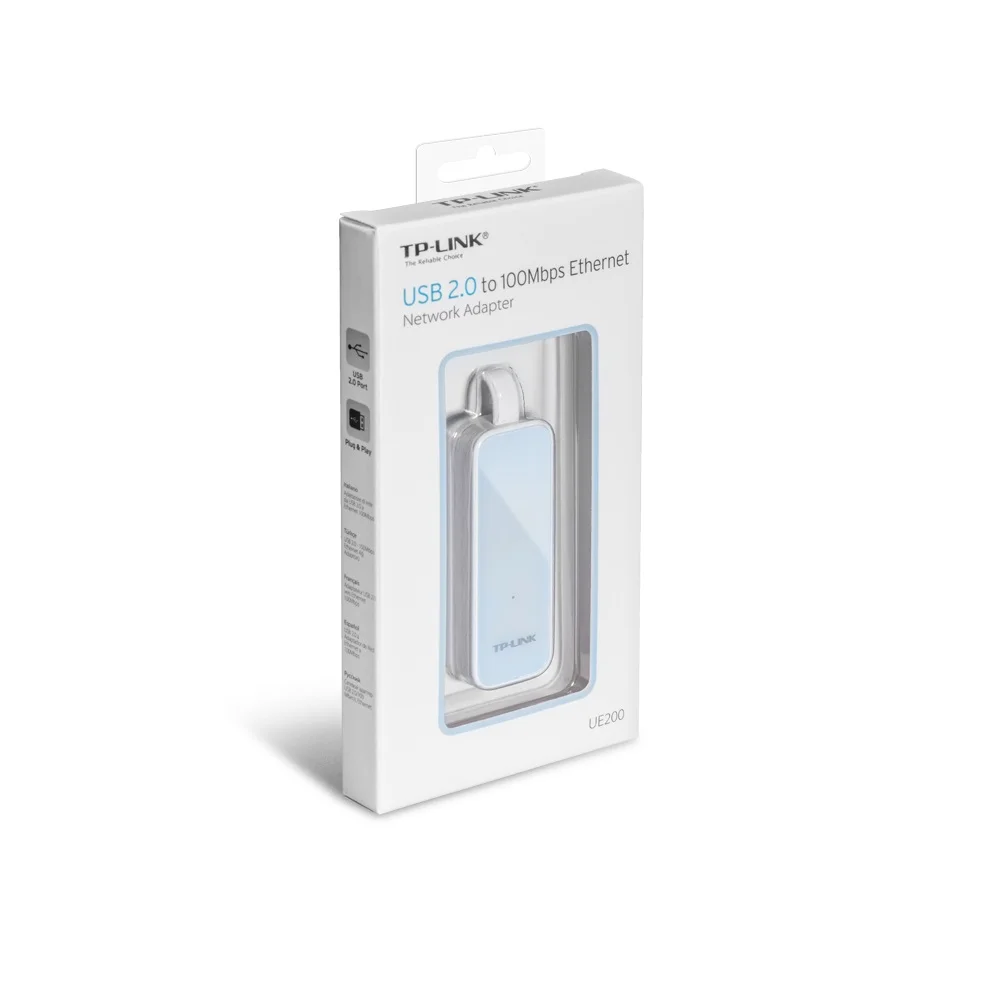 Φωτογραφία προϊόντος: ΤΡ-LΙΝΚ TP-Link UE200 USB 2.0 to 100Mbps Ethernet Network Adapter