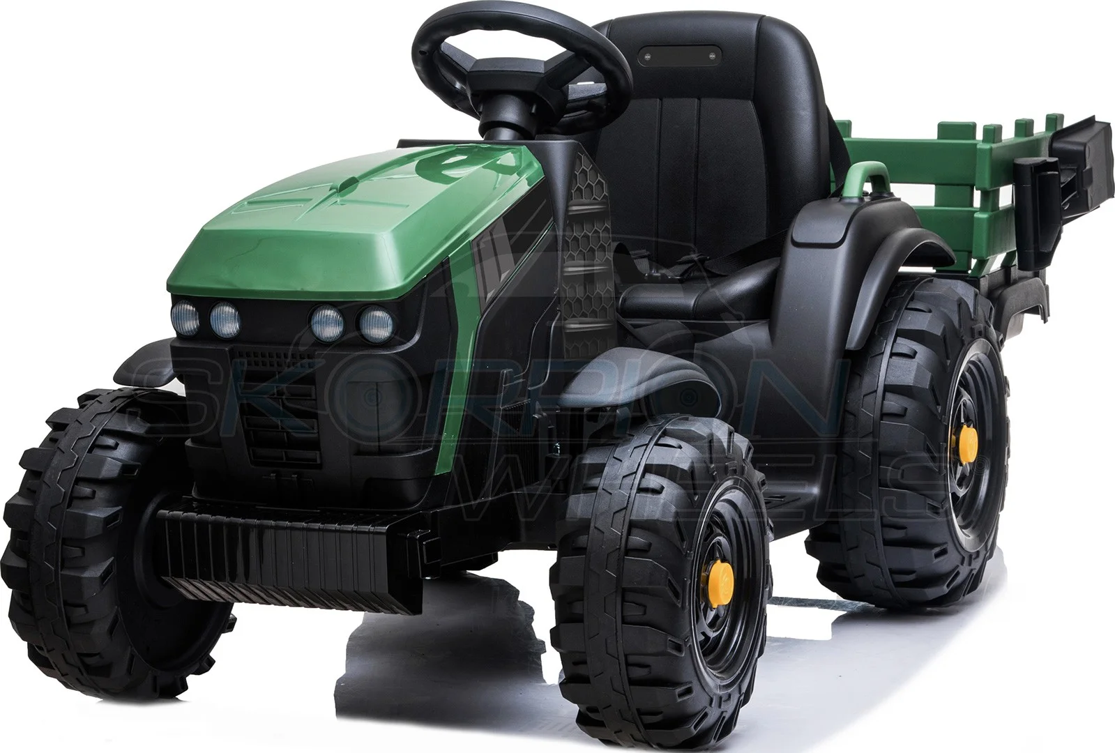 Φωτογραφία προϊόντος: Skorpion Wheels Παιδικό Αυτοκίνητο Skorpion Τρακτέρ Με Καρότσα Πράσινο - 5248025