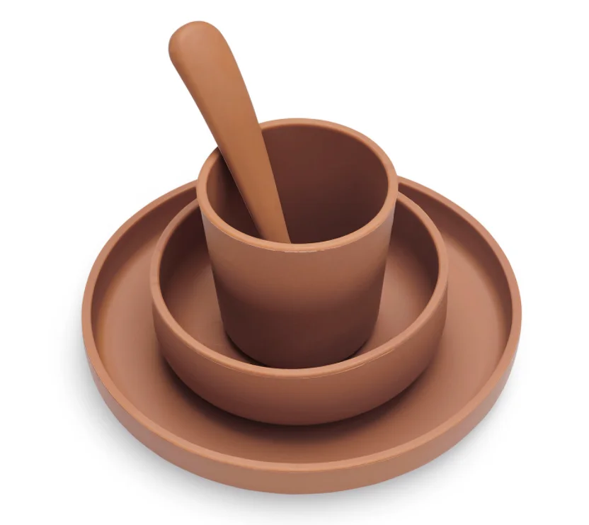 Φωτογραφία προϊόντος: Jollein Σέτ Φαγητού 4τμχ Caramel 705-007-00092