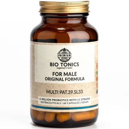 Φωτογραφία προϊόντος: For Male Original Formula (Multi Pat.39.SL33) 60 veg. caps BioTonics