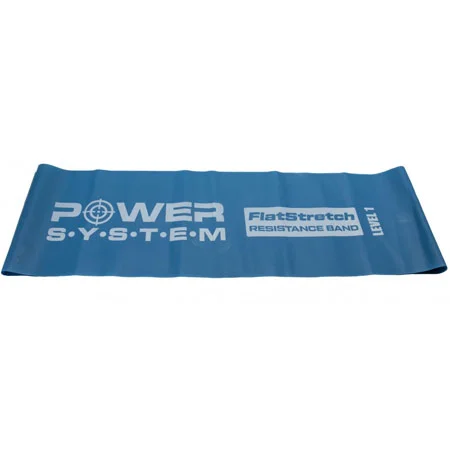 Φωτογραφία προϊόντος: Flat Stretch Band Level 1 Easy Difficulty - Blue Power System