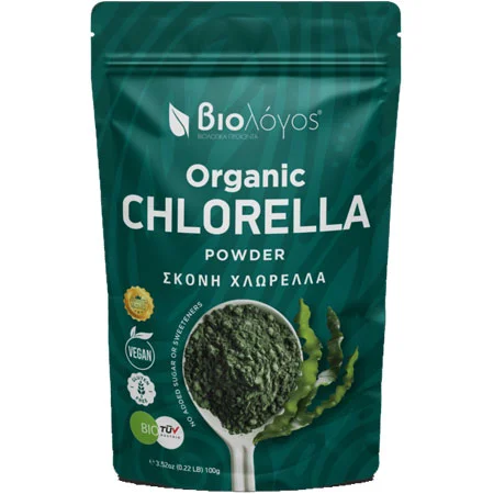 Φωτογραφία προϊόντος: Organic Chlorella Powder 100 gr Biologos