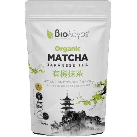 Φωτογραφία προϊόντος: Organic Matcha Japanese Tea 100 gr Biologos