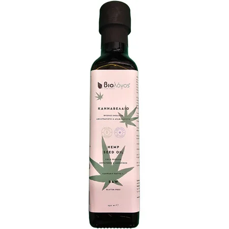 Φωτογραφία προϊόντος: Hemp Seed Oil / Κανναβέλαιο 250 ml Biologos