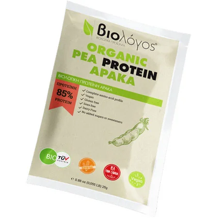 Φωτογραφία προϊόντος: Organic Pea Protein 25 gr Unflavored/Άγευστη Biologos