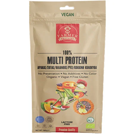 Φωτογραφία προϊόντος: 100% Multi Protein 100 gr Farmer Proteins